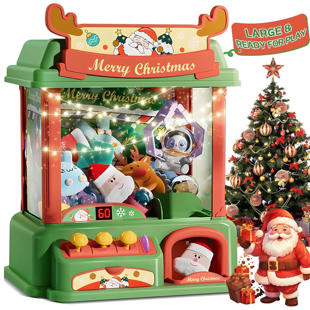 Arcade Toy Vending Machine - Machine à griffes de Noël pour