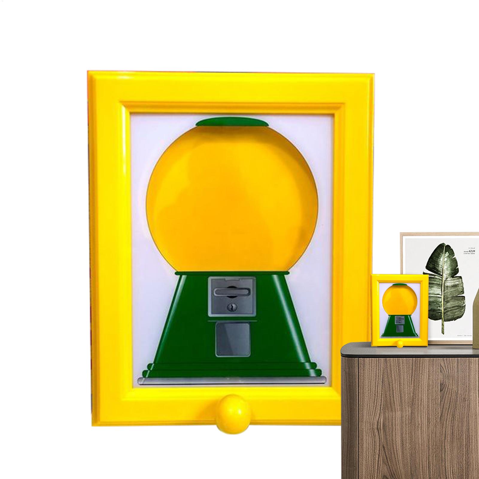 Candy Vending Machine - Distributeur de bonbons créatif, cadre Photo,