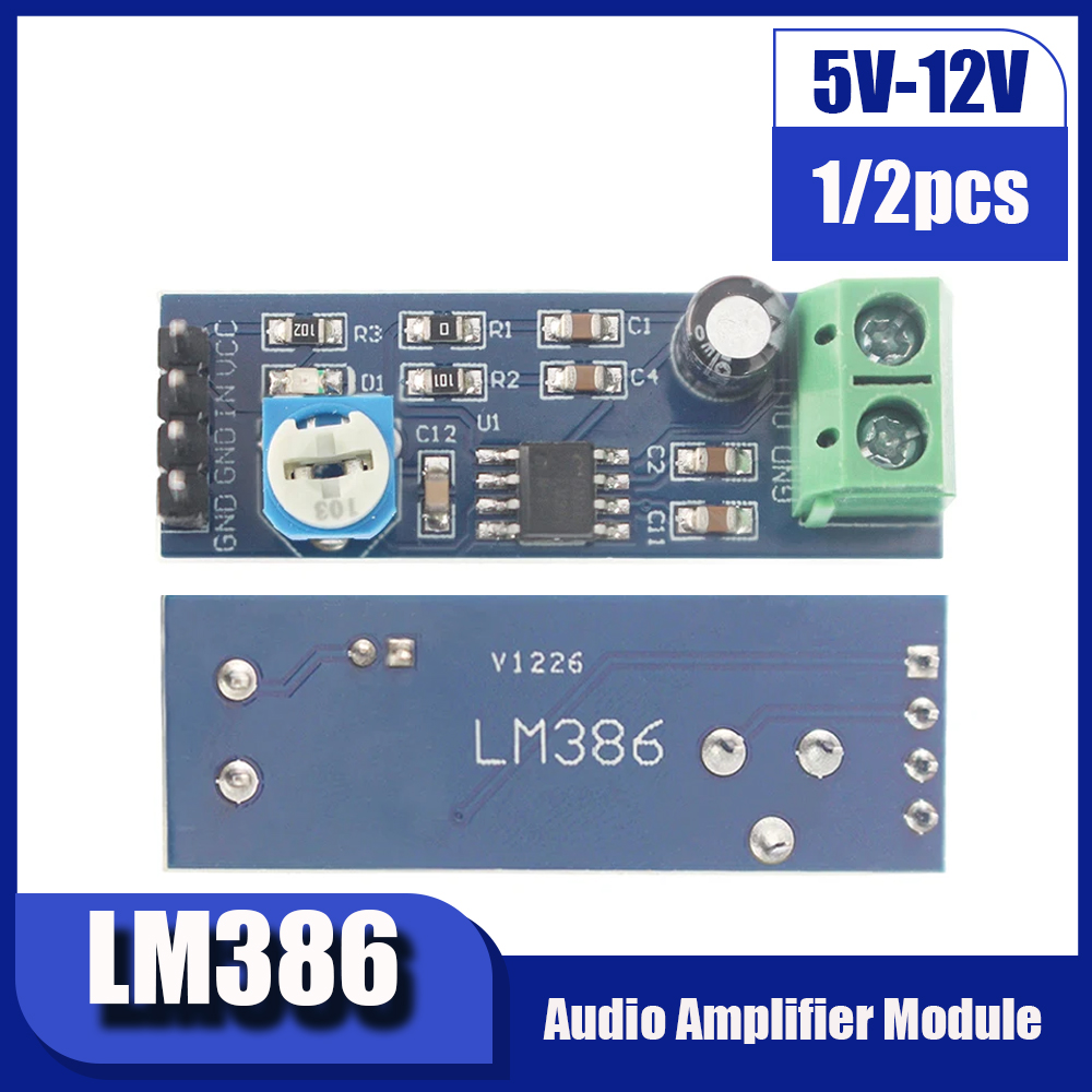 Arduino Vending Machine Project - 1/2 pièces LM386 Module amplificateur de