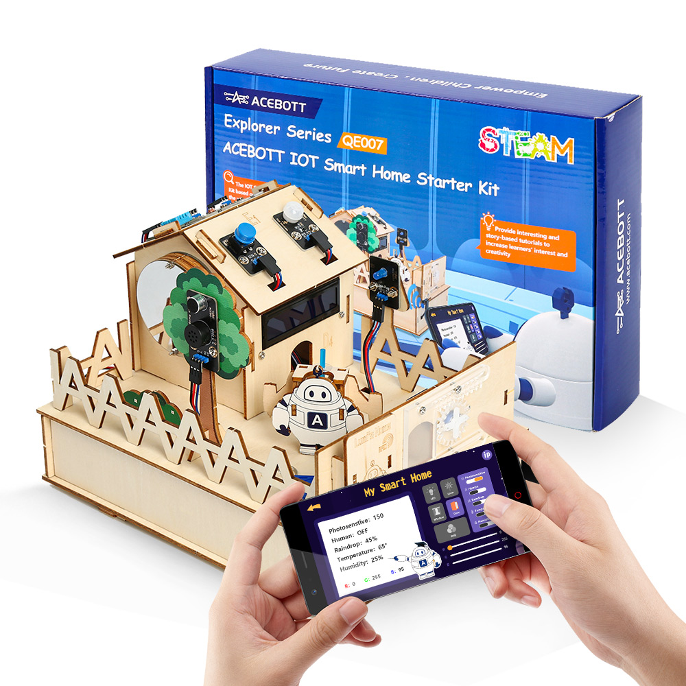Arduino Vending Machine Project - ACEBOTT-Kit de bricolage pour maison intelligente