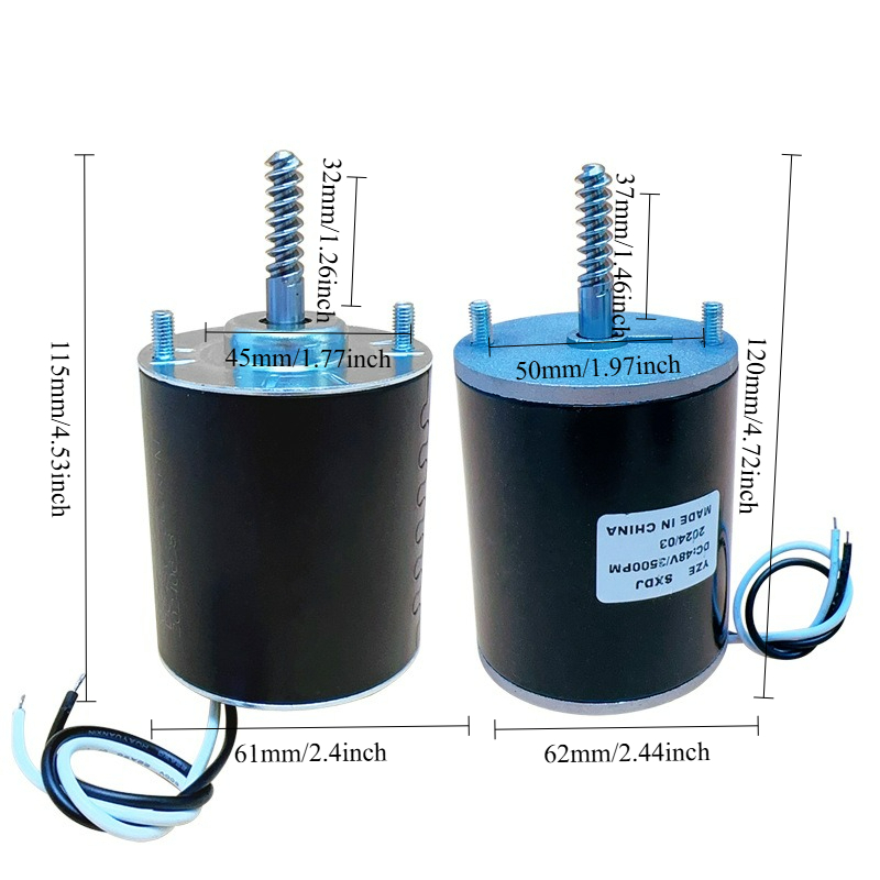 Crane Claw Motor - Moteur spécial 48V pour machine à