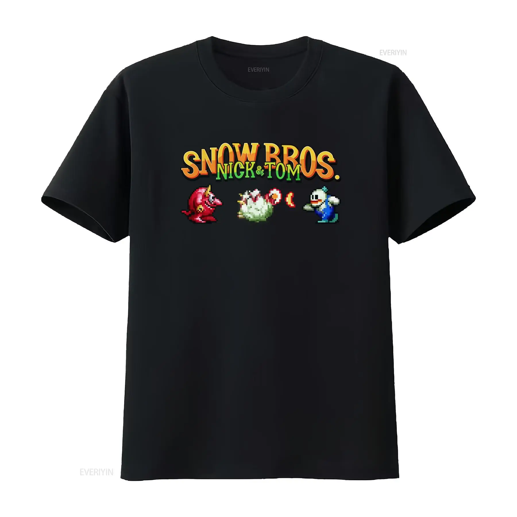 T-shirt Snow Bros Retro Arcade - Arcade No avis et prix