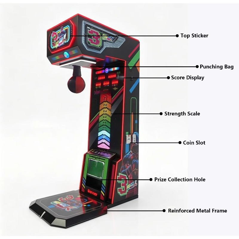Machine de simulation de boxe  - Arcade Games & Vending Co avis et prix