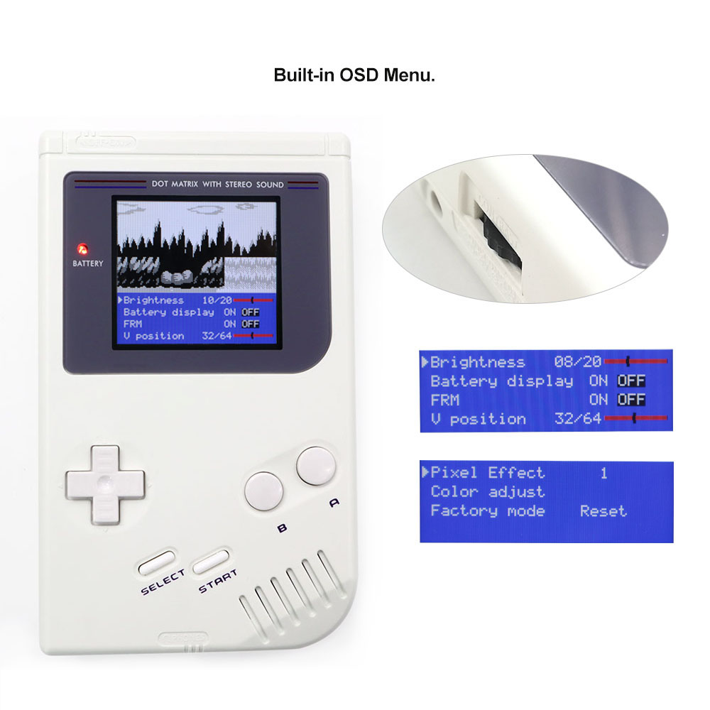 Écran IPS HISPEEDIDO GB DMG po - Lcd Screen Arcade avis et prix