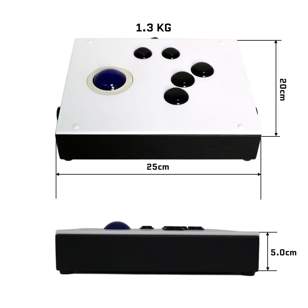 FightBox R6 USB Sanwa Button A - Trackball Controller Arcade avis et prix