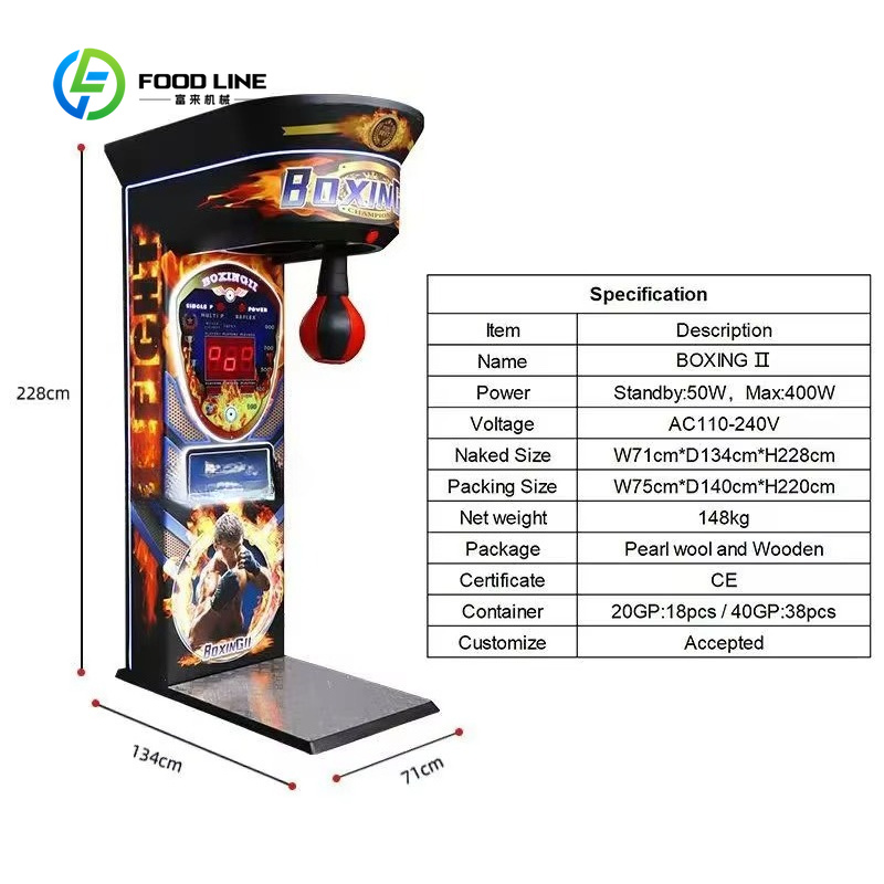 Machine de jeu d'arcade de box - Arcade Machine Profit avis et prix